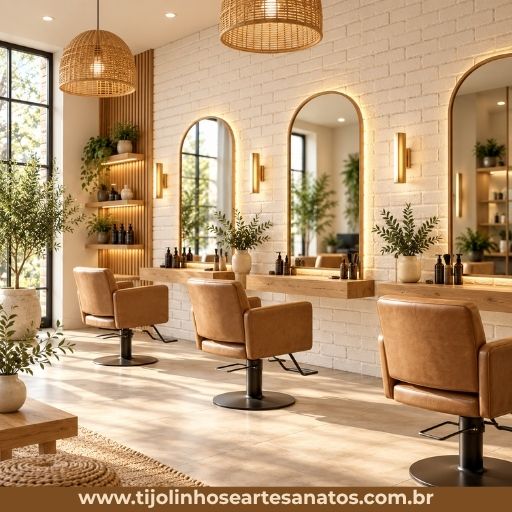 Ambiente com tijolinhos brancos — inspiração 6