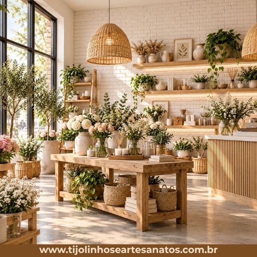 Ambiente com tijolinhos brancos — inspiração 5